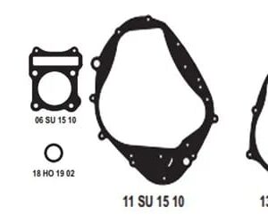 Juego de juntas ALFA sin o'rings para SUSUKI EN 125