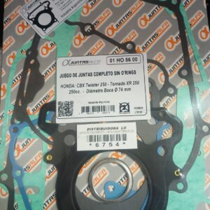 Juego de juntas completo sin O'rings ALFA para XR250/ CBX TWISTER 250