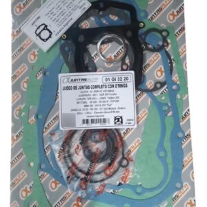 Juego de juntas ALFA con o'rings tipo Motomel SR200 cadeneroy otras