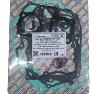 JUEGO DE JUNTAS COMPLETO CON O'RING para CERRO PRINCE 250/ HONDA NIGHTHAWK/ ZANELLA PATAGONIA 250