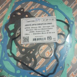 JUEGO DE JUNTAS COMPLETO CON O'RING para APPIA BREZZA 150