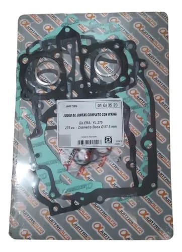 JUEGO DE JUNTAS COMPLETO CON O'RING para GILERA CUSTOM 275