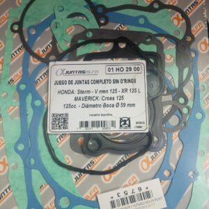 JUEGO DE JUNTAS COMPLETO SIN O'RING para HONDA XR125/STORM/V MEN 125