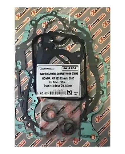 JUEGO DE JUNTAS COMPLETO con O'RING para HONDA XR125L