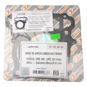 Juego de juntas de cabezal ALFA sin O'rings para HONDA XRE 300