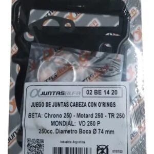 Juego de cabeza de cilindro sin O'rings ALFA para MOTARD 250