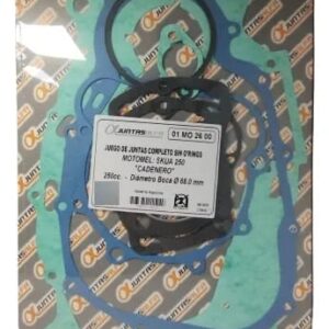 JUEGO DE JUNTAS COMPLETO CON O'RING para MOTOMEL SKUA 250 CADENERO
