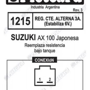 REGULADOR 1215 PIETCARD