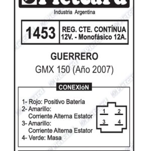 REGULADOR 1453 PIETCARD