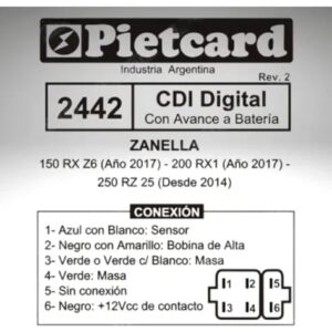 CDI PIETCARD 2442 RX150