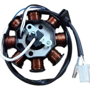 ESTATOR PIETCARD 287 MONOFÁSICO DE 8 POLOS PARA MOTOS CON CDI A BATERÍA COMO LA EVO 125