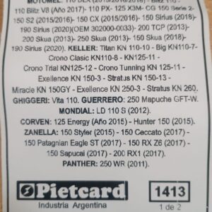 REGULADOR PIETCARD 1413 MONOFASICO 9 A CON LUZ ENCENDIDA