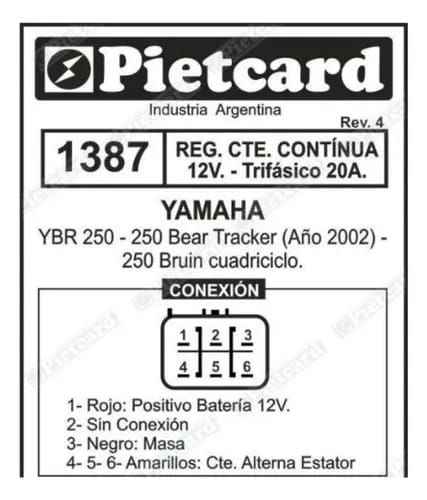 REGULADOR PIETCARD 1387