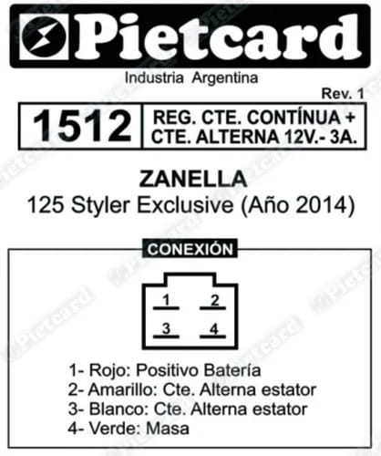 REGULADOR 1512 PIETCARD