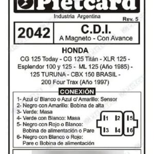 CDI PIETCARD 2042 CG 125