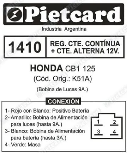 REGULADOR PIETCARD 1410