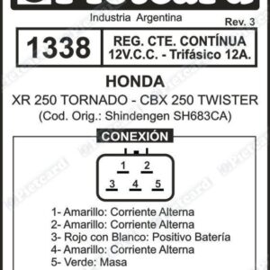 REGULADOR PIETCARD 1338