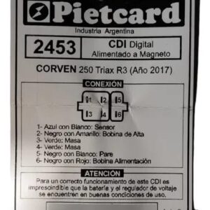 CDI PIETCARD 2453 CORVEN TRIAN 250