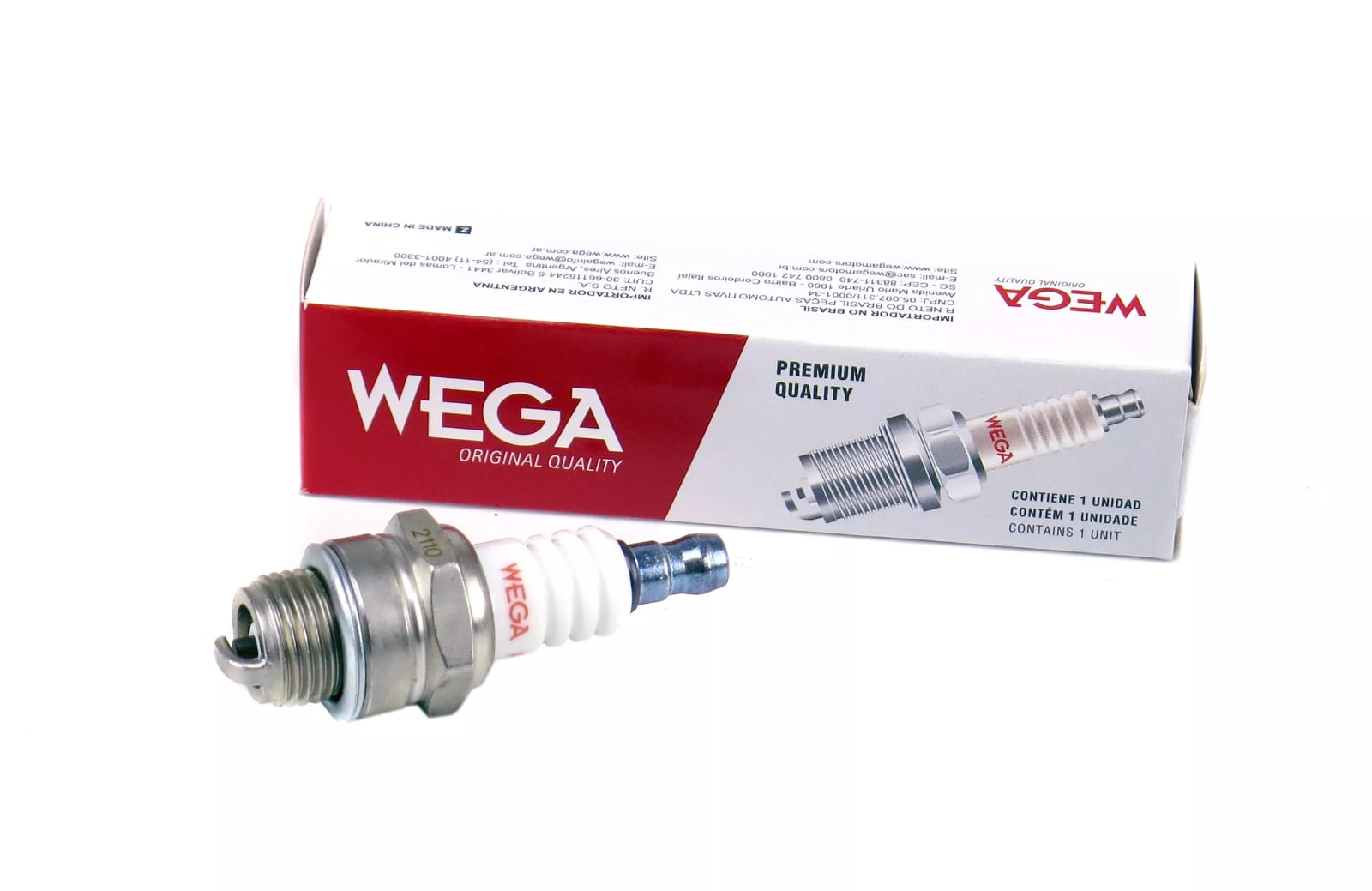 Bujía WEGA P15Y MOTOSIERRAS