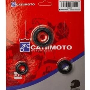 RETENES DE MOTOR SET COMPLETO CATIIMOTO YH CRYPTON T105 - 110 NEW